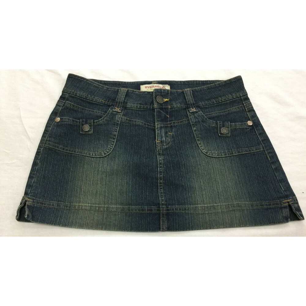 HYDRAULIC WOMENS JEANS MINI SKIRT SIZE 9/10